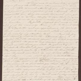 Letter to Lowbridge Bright, Bristol from D. Duncomb, Jamaica