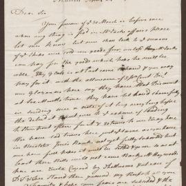 Letter to Richard Bright Esq., Bristol from Samuel Taylor, Manchester