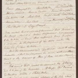 Minutes of Meeting of Several Creditors of John Gordon the Younger, Bristol Merchants whose names are hereunder written