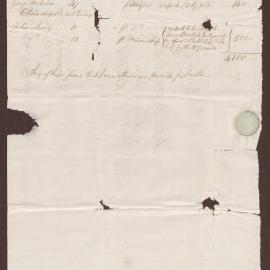 Letter to Bright, Daniel, Dauberry & Co from John Perry, Montego Bay