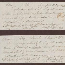 Account to W. Battersby & R. Bright from Willwood & Maxwell Dumfries