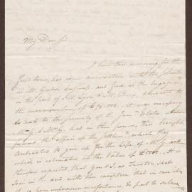 Letter to R. Bright from W. Battersby