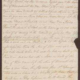 Letter to Henry Bright Esq., from William Bright [nephew], Kingston, Jamaica