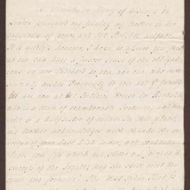 Letter to Henry Bright, Merchant in Queen's Square, Bristol from W[illia]m Leslie Hamilton, Holt House Re: Business and family matters