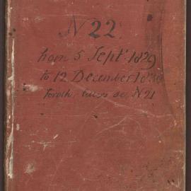 Richard Bright Letterbook, September 1829-December 1830, Volume 22