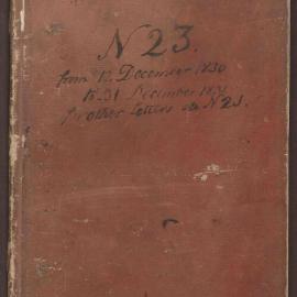 Richard Bright Letterbook, December 1830-December 1831, Volume 23