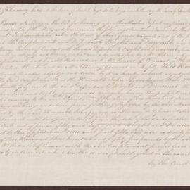 Copy of the order of the Court of Chancery in the case of Crawford v. McMillan