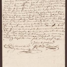 Letter to Henry Bright, Queen square, Bristol from Robert Bright [nephew], River Gambla