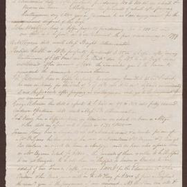 Mr. Benjamin Duncomb's explanation of some of the principal debts due to Duncomb, Savage & Co. Date of document 31 December 1797