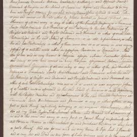 Power of Attorney from Lowbridge Bright to David Duncomb to cover lands belonging to the late Partnership of Bright, Milward & Bright, and Milward & Duncomb