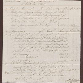 Copy of Entries in Bright, Milward & Duncomb's Books