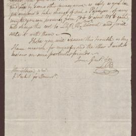 Copy of Letter to Duncomb & Pownall, Jamaica, from L[owbridge] B[right], Bristol