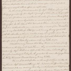 Letter to Charles Hall Esq., Kingston, Jamaica, [from] [Richard Bright, Bristol]