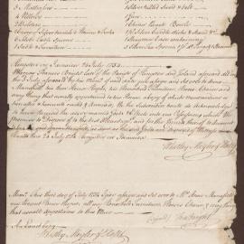 Letter [containing copies of various documents]. (i) Letter to Henry Bright, Bristol, from Whatley, Meyler, Hall, Kingston, Jamaica.