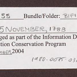 Letter to Richard Bright, from Jeremiah Meyler, Bristol