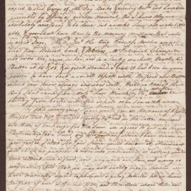 Letter to Henry Bright, Bristol, from Francis Bright, Kingston, Jamaica