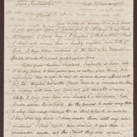 Letter to David Duncomb [Jamaica], from [Richard Bright], Bristol