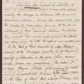 Letter to Charles Hall [from Richard Bright?]
