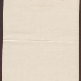 Bright, Duncomb & Saunders Account with Duncomb & Saunders