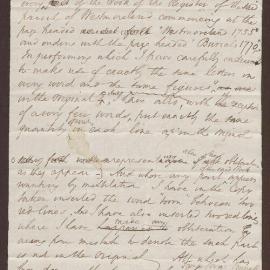 Memo concerning Westmoreland, Jamaica