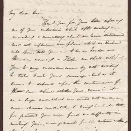 Letter to Benjamin Bright from Samuel Bright