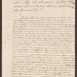 Letter to Benjamin Heywood Bright from Henry Palmer