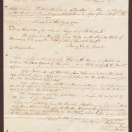 Re: Copies of certificates referred to in Statement of Pedigree