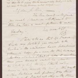 Letter to Richard Bright from Robert Bright & Henry Palmer