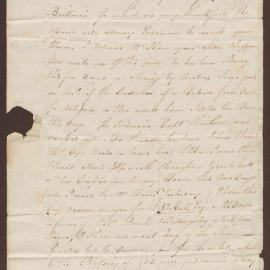 Letter to Henry Bright from Wm Bright