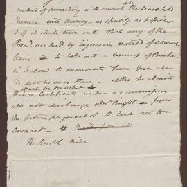Note. Re: Mr Bengough suggests that the best action to take is to convert all the leasehold property into money for Wm Bright