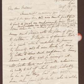 Letter to Mrs. Lane from R. Bright