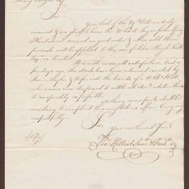 Letter & Copy. (i) Letter dated 1 February 1773, to Henry Bright, Bristol, from Thomas Hibbert, Jamaica.