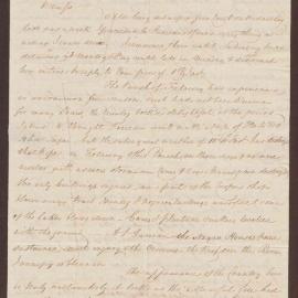 Letter to James C. Pownall Esq., Spanish Town, from E. Smith, Meylersfield