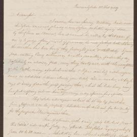 Letter to James C. Pownall, Spanish Town, from E. Smith, Garredu Estate