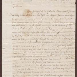 Letter to L. & R. Bright from A. McKenzie