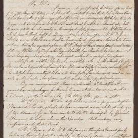 Letter to John T. Gunning from [?] Ham Green