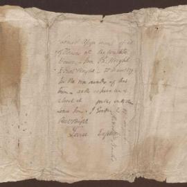 Letter to Rich[ard] Bright from Ph[ebe] Bright