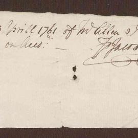 Account to Mr. Allen Bright from Jacob Riddle