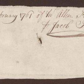 Account to Mr. Allen Bright from Jacob Riddle