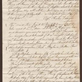 Re: Copy of paper in Mrs. Hughes box, as copied by Mr Harris in 1823, includes geneology and notes on Meyler family