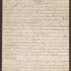Letter [copy] to Henry Bright Esq., Bristol from Thomas Hibbert Senior and Junior, Kingston, Jamaica