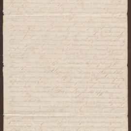 Declaration of Trust to Meyler and Hall's Mortgage. Abstract hereof from the bottom of page 7 to the end, made for Mrs. Whatley.