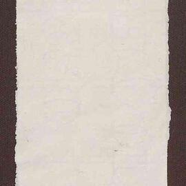 Scrap of paper with date