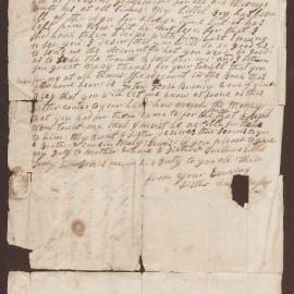 Letter to Molly Lewis, sisters and brother from Anne Meyler