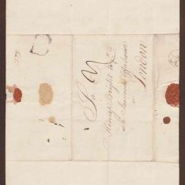 Letter to Henry Bright from Lowbridge Bright