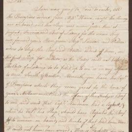 Letter to Henry Bright from Lowbridge Bright