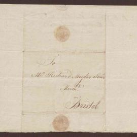 Letter to Richard Bright Senior from L[owbridge] Bright