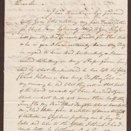 Letter to Henry Bright from James Smith