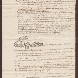 Bond of Allen Bright to Catherine Jones for £200