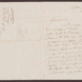 Letter to B[enjamin] H[eywood] Bright Esq. from Mr. Thomas Rodd, bookseller, London